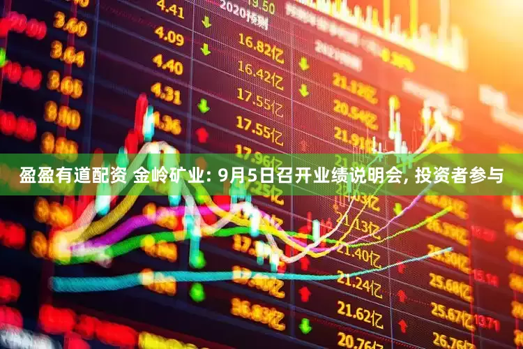 盈盈有道配资 金岭矿业: 9月5日召开业绩说明会, 投资者参与